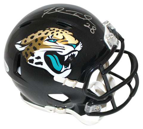 Fred Taylor Autographed Jacksonville Jaguars Speed Mini Helmet BAS 31374