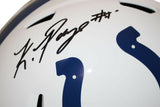 Kwity Paye Autographed Indianapolis Colts F/S Speed Helmet Beckett 34935