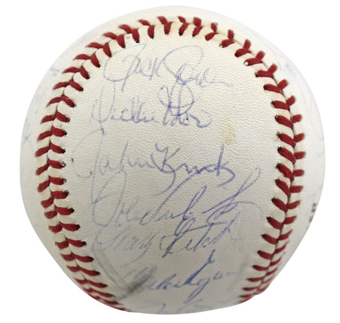 1991 Phillies (27) Daulton, Dykstra, Murphy +24 Signed Baseball BAS #AB92949