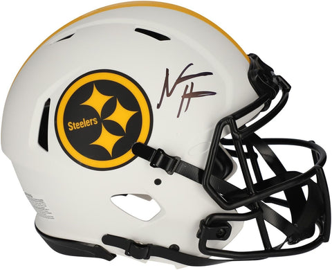 Najee Harris Steelers Signed Riddell Lunar Eclipse Alternate Speed Helmet
