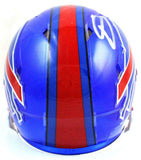 Stefon Diggs Signed Buffalo Bills Flash Speed Mini Helmet-Beckett W Holo *Silver