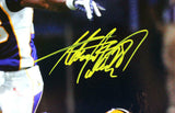 Adrian Peterson Signed Vikings 16x20 Running HM Photo-Beckett W Hologram *Yellow