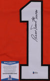 Bernie Parent Signed Philadelphia Flyers Jersey (Beckett COA) HOF 1984 / Goalie