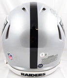 Eric Dickerson Signed F/S Raiders Speed Authentic Helmet w/ HOF- Beckett W Holo