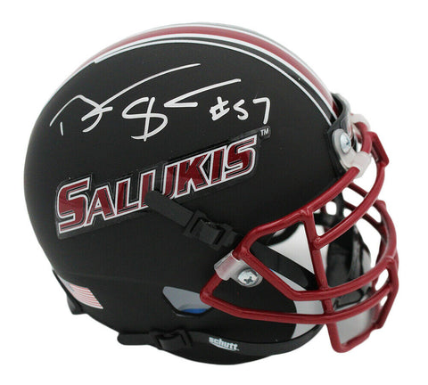 Bart Scott Signed Schutt Southern Illinois Salukis NCAA Mini Helmet