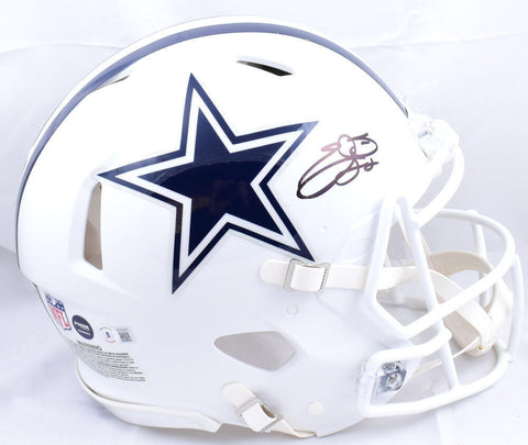 Emmitt Smith Signed F/S Dallas Cowboys ALT 22 Speed Authentic Helmet-Beckett W