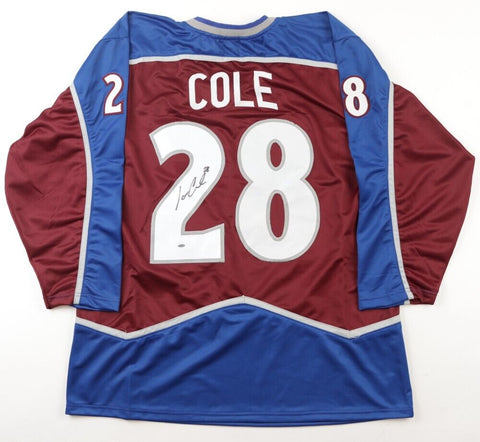 Ian Cole Signed Avalanche Jersey (OKAuthentics) Colorado All Star Defenseman