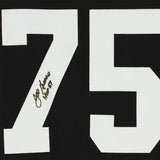 Joe Greene Steelers Signed Mitchell & Ness Black Jersey w/"HOF 97" Insc