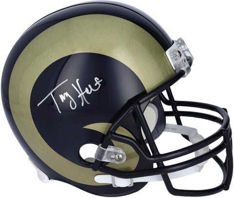 Torry Holt St. Louis Rams Signed Riddell 2000-2016 Throwback VSR4 Helmet