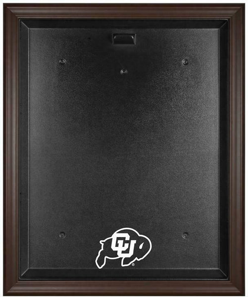 Colorado Buffaloes Brown Framed Logo Jersey Display Case - Fanatics Authentic