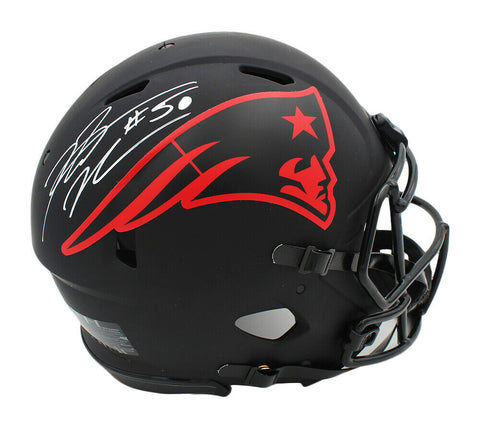 Rob Ninkovich Signed New England Patriots Speed Authentic Eclipse NFL Helmet