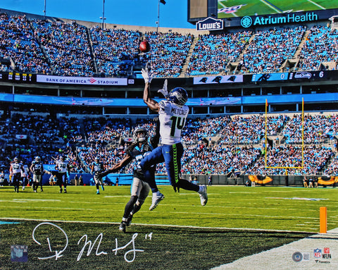 Seahawks DK Metcalf Authentic Signed 16x20 Vs. Panthers Photo BAS Witnessed
