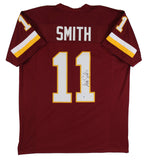 Alex Smith Authentic Signed Maroon Pro Style Jersey Autographed BAS Witnessed