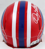 Doug Flutie Autographed Buffalo Bills 87-01 Speed Mini Helmet-Beckett W Hologram