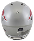 Patriots Randy Moss Authentic Signed Full Size Speed Proline Helmet BAS Witness