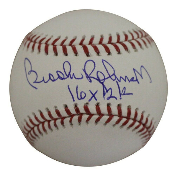 Brooks Robinson Autographed Baltimore Orioles OML Baseball 16x GG JSA 12925