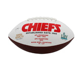 Trent Green Signed Kansas City Chiefs Embroidered White NFL Football