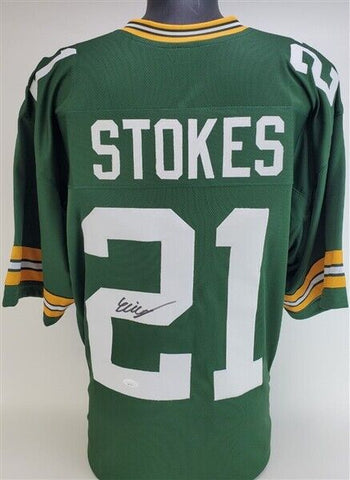 Eric Stokes Signed Green Bay Packers Jersey (JSA COA) 2021 1st Round Draft Pk DB
