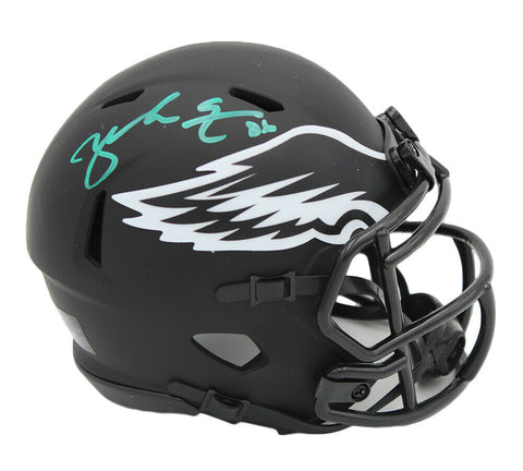 Zach Ertz Signed Philadelphia Eagles Speed Eclipse NFL Mini Helmet