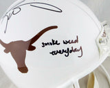 Ricky Williams Signed Longhorns ProLine F/S Helmet w/ Smoke Weed - JSA W Auth