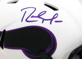 Randy Moss Autographed Minnesota Vikings Lunar Speed Mini Helmet-Beckett W Holo