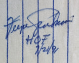 Cubs Fergie Jenkins "HOF 7/21/91" Signed Pinstripe CC M&N Jersey BAS #BD20038