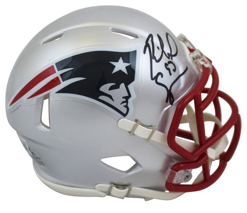 Patriots Richard Seymour Authentic Signed Speed Mini Helmet BAS Witnessed