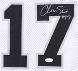 Mario Elie Signed San Antonio Spurs Jersey (JSA COA) 3xNBA Champion (94,95,99)