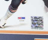Walter Payton Chicago Bears Signed Framed 16x20 Legend Among US Photo PSA LOA