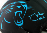 Robby Anderson Autographed Panthers F/S Eclipse Authentic Helmet- Beckett W Auth