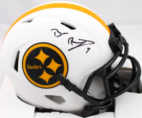 Ben Roethlisberger Signed Pittsburgh Steelers Lunar Speed Mini Helmet - Fanatics