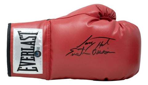 Larry Holmes Signed Everlast Boxing Glove Inscribed "Easton Assassin" (Beckett)