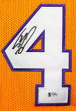 Shaquille O'Neal Autographed Yellow Los Angeles Jersey - Beckett W Auth *4