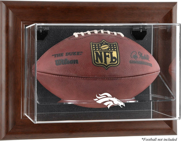 Broncos Brown Football Display Case - Fanatics