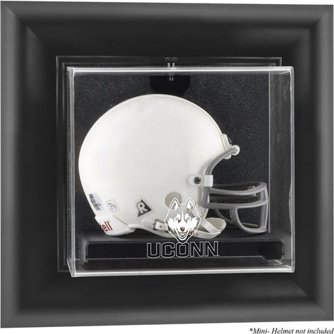 UConn Huskies Black Framed Wall-Mountable Football Display Case - Fanatics