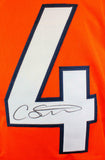 Courtland Sutton Autographed Orange Pro Style Jersey- Beckett W Hologram *4