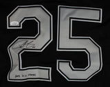 Derrek Lee Signed Florida Marlns Jersey Inscribed "2003 W.S. Champs" (JSA Holo)