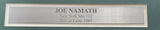 NEW YORK JETS JOE NAMATH AUTOGRAPHED SIGNED FRAMED GREEN JERSEY BECKETT 191187