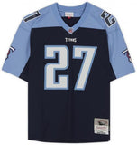 Eddie George Tennessee Titans Signed Throwback Mitchell & Ness Jersey