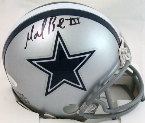 Marion Barber Autographed Dallas Cowboys Mini Helmet-JSA W *Black