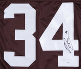 Reuben Droughns Signed Cleveland Browns Jersey (JSA COA) Running Back 2005-2006