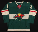 Eric Staal Signed Minnesota Wild Adidas NHL Style Jersey (JSA COA)