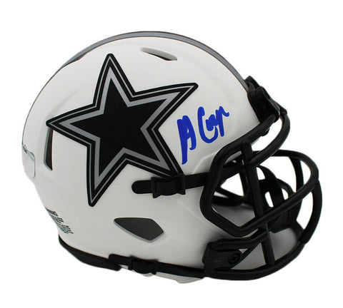 Amari Cooper Signed Dallas Cowboys Speed Lunar NFL Mini Helmet