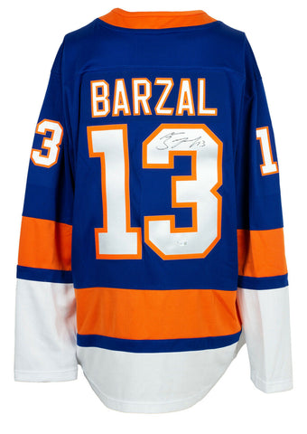 Mathew Barzal Signed Fanatics New York Islanders Hockey Jersey Fanatics