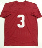 Calvin Ridley Autographed Red College Style Jersey- JSA W Authenticated