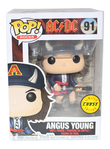 Angus Young AC/DC Funko Pop Rocks #91 Chase Limites Edition 28037