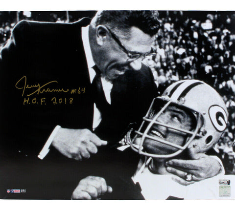 Jerry Kramer Signed Green Bay Packers Unframed 16x20 NFL Photo - Lombardi w- HOF