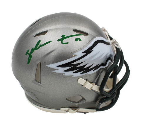 Zach Ertz Signed Philadelphia Eagles Speed Flash NFL Mini Helmet
