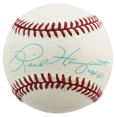 Athletics Rick Honeycutt Authentic Signed William White Onl Baseball BAS #X71547