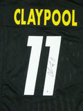 Chase Claypool Autographed Black Pro Style Jersey- Beckett W *Black *R1